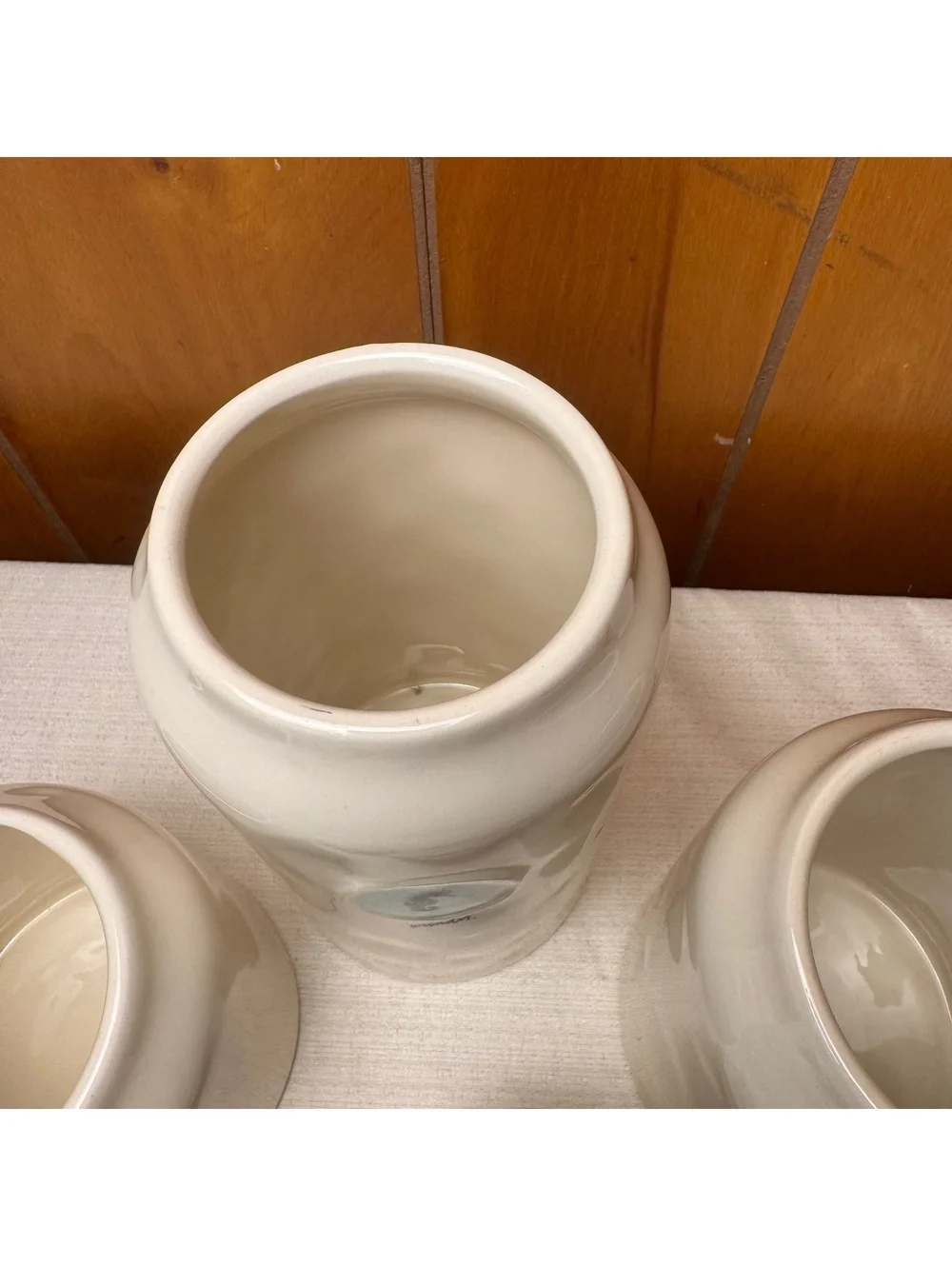 Rae Dunn Coastal Canister Set Seek Wander Discover Sea Life Rare Retired